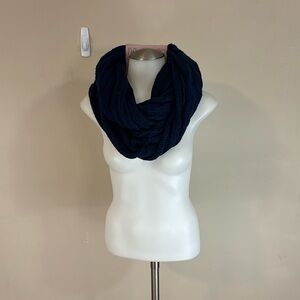 Serra Navy Cable Knit Infinity Scarf OEKO-TEX New with Tags